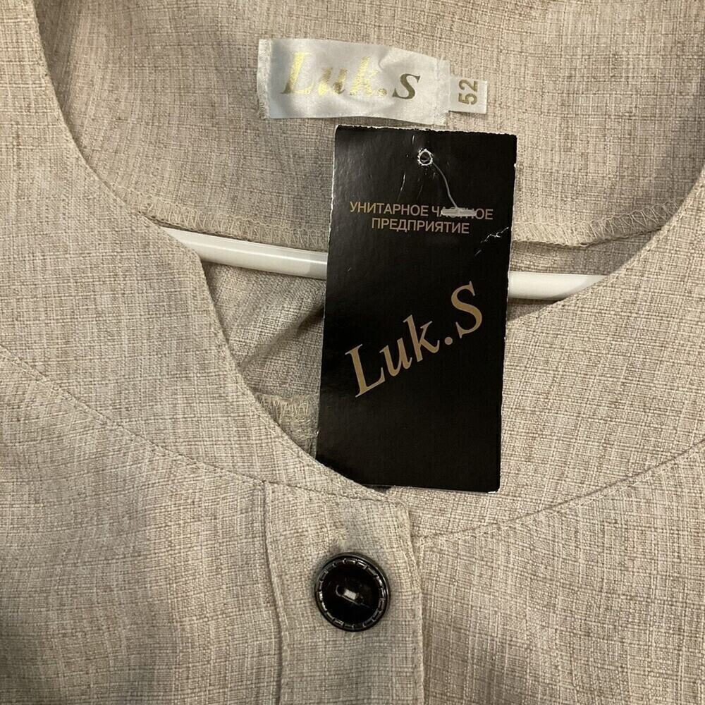 Luk.s Women’s Linen Dress Size 52 (US XL) NWT - Picture 9 of 14